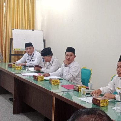 Kasi Bimas Islam Kemenag Kabupaten Seluma Menghadiri Rapat Koordinasi Terkait Anugerah Masjid Percontohan Dan Ramah (AMPERA) 2024