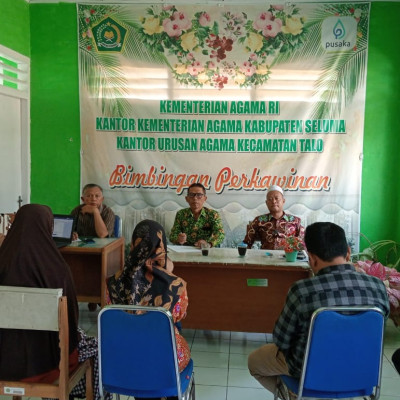 Rapat Koordinasi Persiapan Wisuda Santri TPQ Kepala KUA Kecamatan Talo Sekaligus Plt Kepala KUA Kecamatan Ulu Talo Harapkan Ada Inovasi Baru