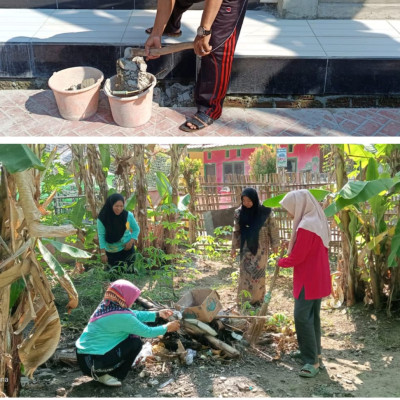 Jaga Kebersihan dan Keindahan Lingkungan Kantor KUA Kecamatan Air Periukan Giatkan Jum'at Bersih