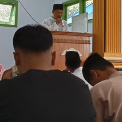 Stop Judi Online  Jadi Tema Membuming Khutbah Jum’at Penyuluh Agama Islam KUA Kecamatan Lubuk Sandi