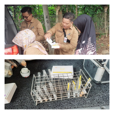 Monitoring dan evaluasi Panganan jajan dari BPOM ke MTsN 1 Bengkulu Utara