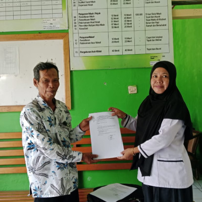 KUA Kecamatan Air  Periukan Terbitkan Pengantar Rekomendasi Izin Operasional Taman Pendidikan Alqur'an