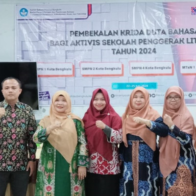Siswa/I MTsN 1 Kota Bengkulu, Ikuti Pembekalan Krida Duta Bahasa