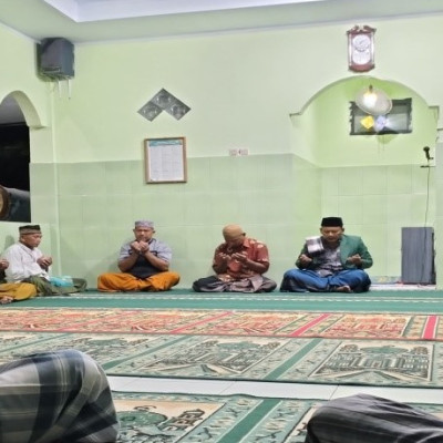 PAI KUA Kecamatan Sukaraja Mengisi Pengajian dengan Tema Menjadikan Masjid Tempat Yang Ternyaman dalam Beribadah