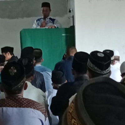 Maraknya Perjudian, PAI KUA Kota Padang Sampaikan Khutbah Bahaya JUDOL