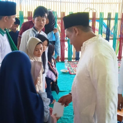 Kemenag Lebong Dan PCNU Kabupaten Lebong Kolaborasi Laksanakan Peduli Yatim Dan Doa Bersama 2024