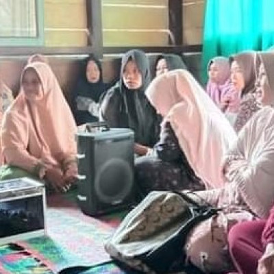 PAI KUA Sindang Kelingi Hadiri Pengajian Rutin Majelis Taklim Nurul Huda : Menggali Keutamaan Sholat Dhuha