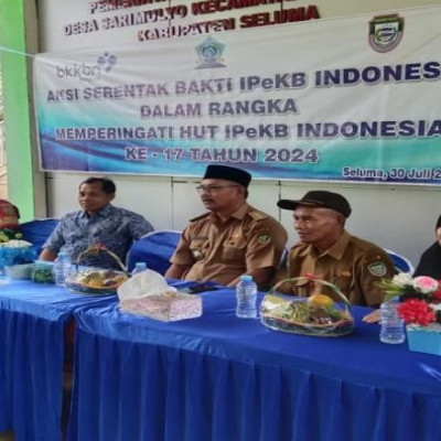 KUA Kecamatan  Sukaraja Menghadiri Undangan Aksi Serentak  Bhakti Sosial DPC IPeKB Kabupaten Seluma