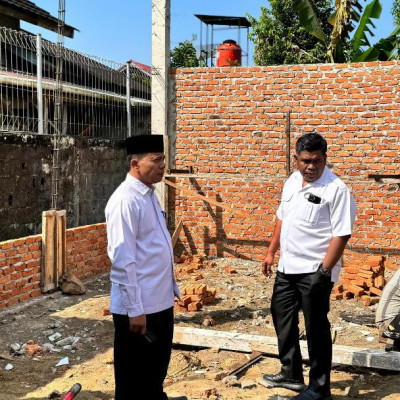 Kakan Kemenag Rejang Lebong Pantau Proses Pembangunan Gedung Balai Nikah & Manasik Haji KUA Kecamatan Curup