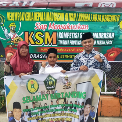 Optimis Dan Bangga, Siswa MIN 1 Bengkulu Tengah Jadi Duta KSM Kabupaten Bengkulu Tengah