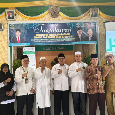 Sukses Penyelenggaraan Haji 1445 H/2024 M, Kemenag Kepahiang adakan Tasyakuran