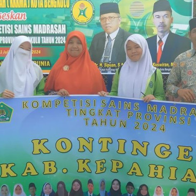 Tim KSM MTsN 2 Kepahiang Optimis Bisa Melaju ke Tingkat Nasional