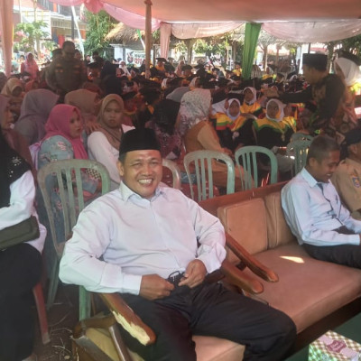 Kepala MTs Negeri 4 Seluma menghadiri wisuda santri TPQ Di 2 Kecamatan Talo dan Ulu Talo