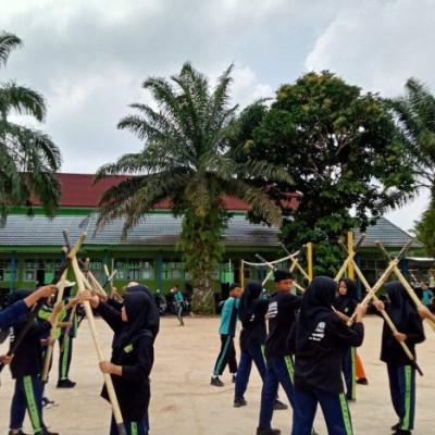 Persiapan Hadapi Lomba HUT Pramuka ke-63, Gugus Depan Nago Sakti  MTsN 3 Seluma Rutin Latihan