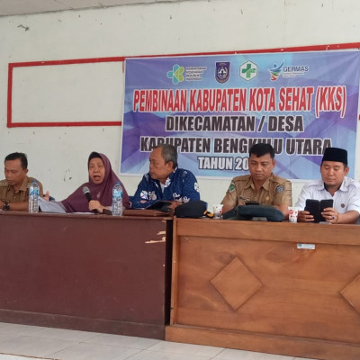 Kepala KUA Kerkap Ikut Andil Dalam Upaya Menciptakan Kecamatan Sehat di Kabupaten Bengkulu Utara