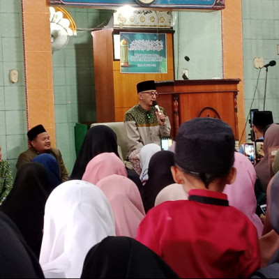 PAI KUA Kecamatan Air Periukan ajak Majlis Taklim Binaanya Hadiri Tabligh Akbar Ustadz Achmad Zaky Mirza