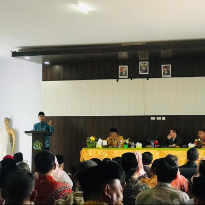 Kakan Kemenag Bengkulu Tengah "Tingkatkan Koordinasi Dan Inovasi Dalam Optimalisasi ASN"