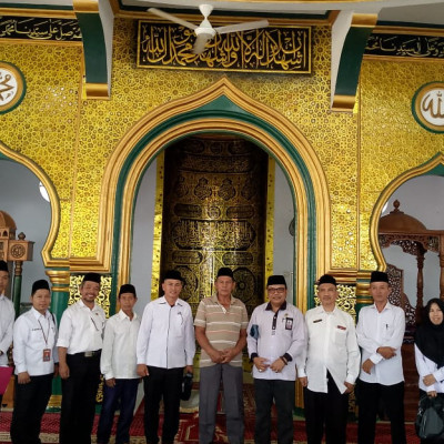 Penilaian Masjid, Kasi Bimas Kemenag Kobe :  Memotivasi Pengurus Untuk Mengaktifkan Kemasjidan