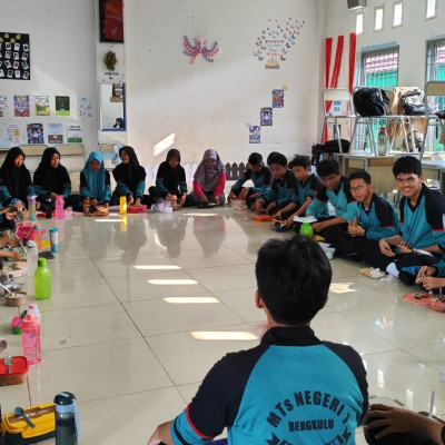 Semangat Sehat Siswa MTsN 1 Kobe, Dalam Aksi Bergizi