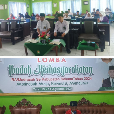 Kepala KUA Kecamatan Air Periukan Bertindak sebagai Juri Hifzil Qur'an di Lomba Ibadah Kemasyarakatan Kemenag Kabupaten Seluma