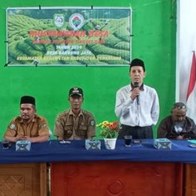 KUA Kecamatan Kabawetan Isi Giat Cegah Stunting  di Desa Bandung Jaya