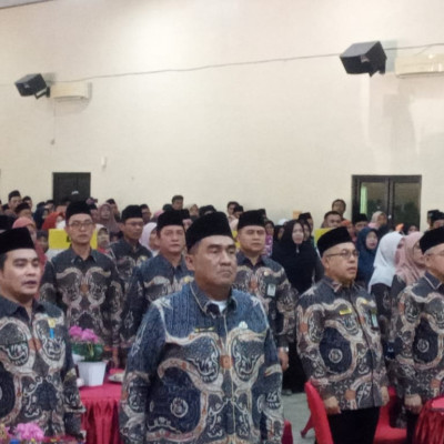 Kakan Kemenag Lebong Hadiri Pembuakan KSM Tingkat Provinsi Bengkulu