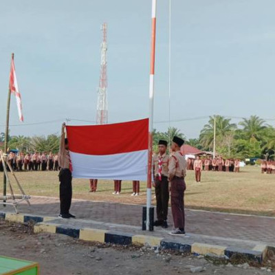 MTsN 6 Mukomuko Peringati Hari Pramuka Ke-63