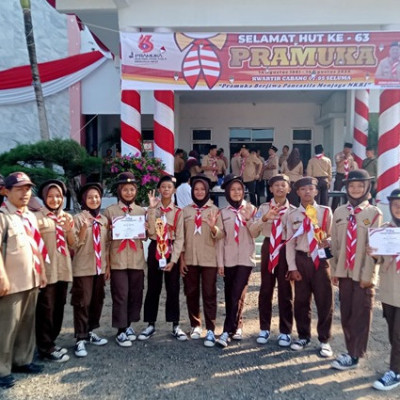 Gugus Depan Nago Sakti MTsN 3 Seluma Raih Juara 3 Lomba HUT Pramuka ke-63