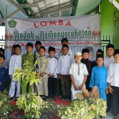 MIN 1 SELUMA Ikuti Semua Cabang Lomba Ibadah kemasyarakatan di Kantor Kemenag Kabupaten Seluma