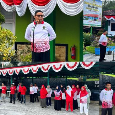 Pimpin Apel Pagi, Kakankemenag Kepahiang: Mari Semarakkan HUT RI ke-79