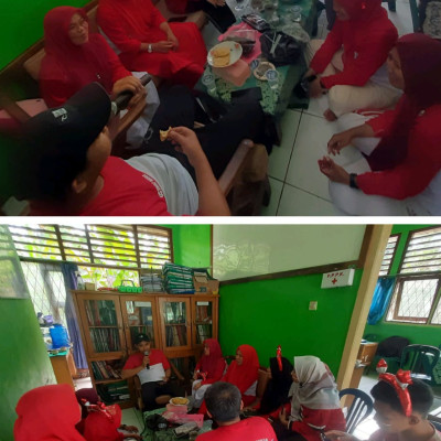 Kantor Urusan Agama (KUA) Kecamatan Air Periukan Laksanakan Rapat Pembubaran Panitia Usai Kegiatan Perlombaan HUT RI ke 79