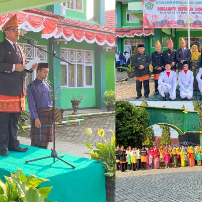 Kemenag BU: Upacara Peringatan HUT RI Ke-79