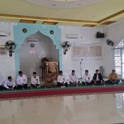 Tim Kanwil Kemenag Bengkulu Lakukan Penilaian Masjid Percontohan Tingkat Provinsi Bengkulu di Kabupaten Mukomuko