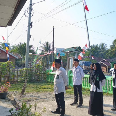 Kantor Urusan Agama(KUA) Kecamatan Air Periukan Laksanakan Apel Pagi