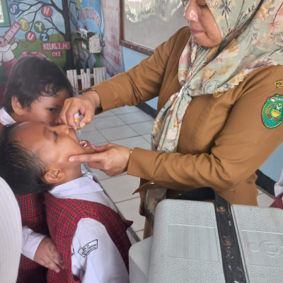 Laksanakan PIN, Ka. MIN 1 : "Jadikan Sebagai Ikhtiar Melindungi Anak Anak Dari Penyakit"