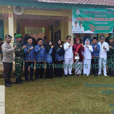 Peringatan HUT RI Yang Ke-79 KUA Seluma Utara sukses membawakan Doa Dengan Tema Persatuan