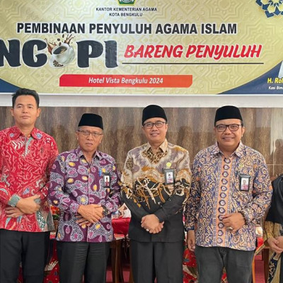 Ngopi Bareng Penyuluh, Ka. KUA Selebar : Menggali Informasi, Agar Penyuluh Lebih Profesional