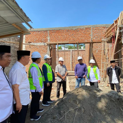 Kakanwil Kemenag Bengkulu Tinjau Langsung Progres Pembangunan Gedung ISBN KUA Kecamatan Curup