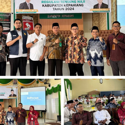 Persiapan Keberangkatan Haji 2025, Kemenag Kepahiang adakan Sosialisasi Kesehatan dan Pembuatan Paspor