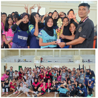 Membanggakan, Tim Futsal Putri MTsN 01 Kepahiang Raih Juara 2 pada Turnamen Piala Kemerdekaan Tingkat SMP/MTs se-Kabupaten Kepahiang