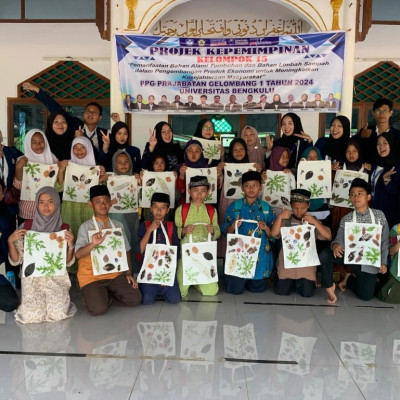 Antusias, Anak –anak TPQ Binaan PAI KUA Kecamatan Sukaraja Mengikuti Workshop Oleh Mahasiswa PPG UNIB