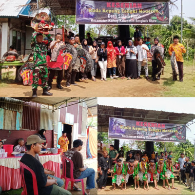 Membaur Dengan Masyarakat, Kepala KUA Kerkap Ikuti Acara Shafaran dan HUT Desa Salam Harjo