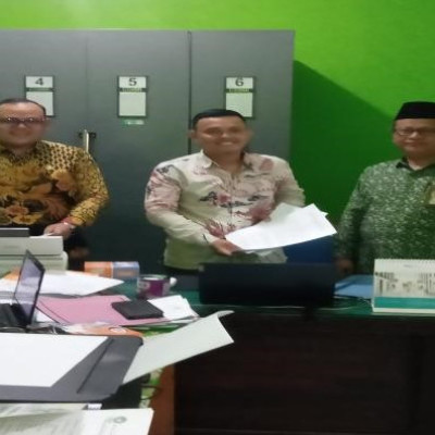 Kepala KUA Kecamatan Sukaraja Mengajukan Usulan pembelian  Lahan Baru Untuk Pembanguna KUA Kecamatan Sukaraja SBSN