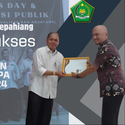 MTsN 01 Kepahiang Raih Peringkat 3 Terbaik dalam Laporan Keuangan Tingkat UAKPA Semester 1 Tahun Anggaran 2024