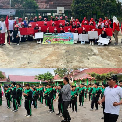 Berlangsung Semarak, MTsN 2 Kepahiang Selenggarakan Aksi Bergizi Tingkat Kabupaten