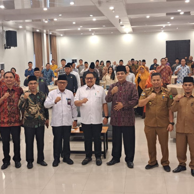 Jadi Narsum Pertemuan Tokoh Lintas Agama, Kakan Kemenag Jelaskan 4 Indikator Moderasi Beragama