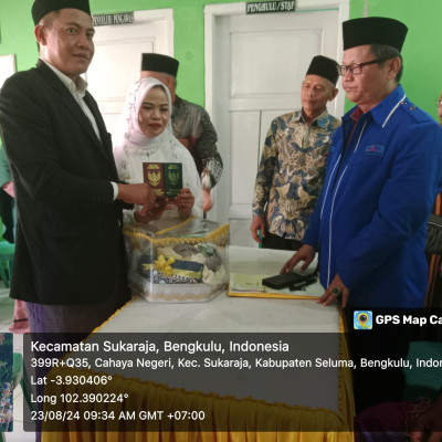 Kepala KUA Sukaraja Ingatkan Buku Nikah Sesuatu Itu Berharga