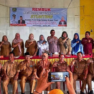 Rembuk Stunting Tingkat Kecamatan, Kepala KUA Pondok Kelapa Sampaikan Peran KUA Dalam Pencegahan Stunting