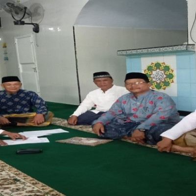 Penyuluh Agama Islam  Kecamatan Sukaraja Proaktif Mendampingi Pengurusan sertifikat Tanah Wakaf  Masjid  Nurul Huda Desa Cahaya Negeri