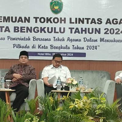 Pertemuan Tokoh Lintas Agama, PAI KUA Ratu Samban : Hindari politik uang, Ujaran kebencian